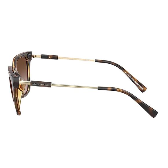 Armani Exchange AX 4158S Plastic Cat-Eye Sunglasses